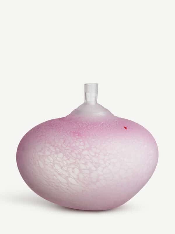 Kosta Boda - Konstglas - Beans - " Äpplet " Rosa BV AC-20 Bertil Vallien - Bild 2
