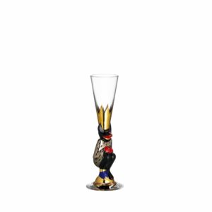 Orrefors – Snaps Djävul snapsglas silver 4 cl – design Gunnar Cyrén