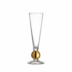 Orrefors Nobel – champagneglas i kristall 18 cl – design Gunnar Cyrén