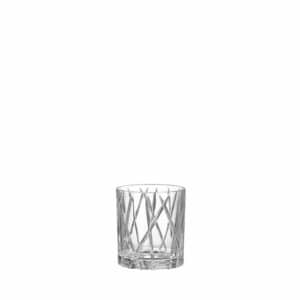 Orrefors City – 4 st Whisky old fashioned glas 34 cl – design Martti Rytkönen