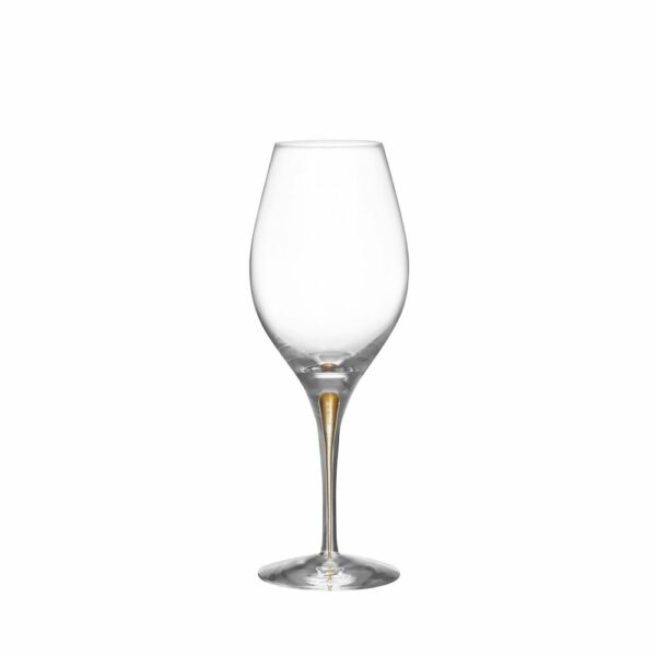 Orrefors - intermezzo Guld - 2 st Balance vinglas guld 44cl Design Erika Lagerbielke