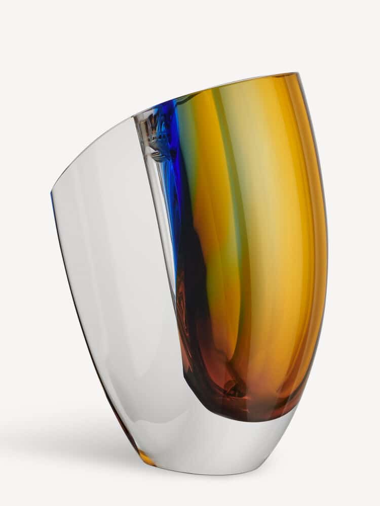 Kosta Boda - Mirage - Vas blå/bärnsten GW AC-23 Design Göran Wärff - Bild 3