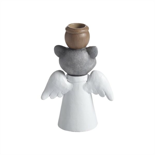 Nääsgränsgården - Ljus Stake Katt Ängel H 15 cm Design - Bild 3