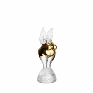 Kosta Boda Badlycka – Golden Angel Artist Collection, konstglas – design Kjell Engman