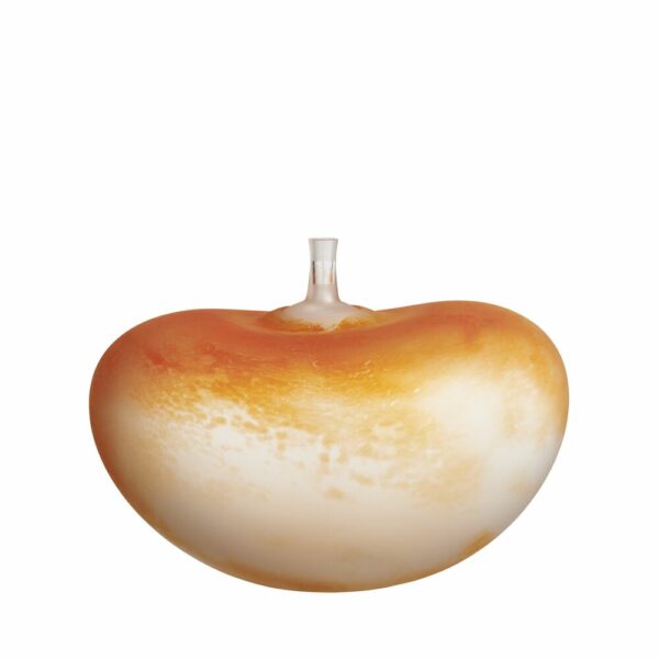 Kosta Boda - Konstglas - Beans - " Äpplet " Orange BV AC-20 Bertil Vallien