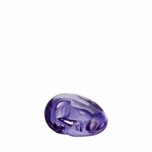 Kosta Boda Brains – I dreamed of a blue horse BV AC-21 lila, konstglas – design Bertil Vallien