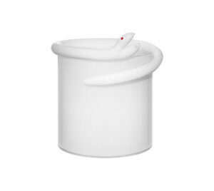 Kosta Boda UHV Hyllnings kollektion – Ormbunke LTD 100/-19, vas – design Ulrica Hydman Vallien