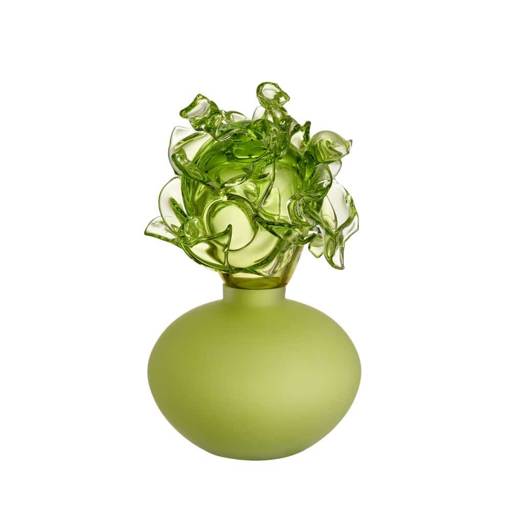 Kosta Boda - Mino - Paradis blomman Vårgrön LB AC-23 Design Lena Bergström