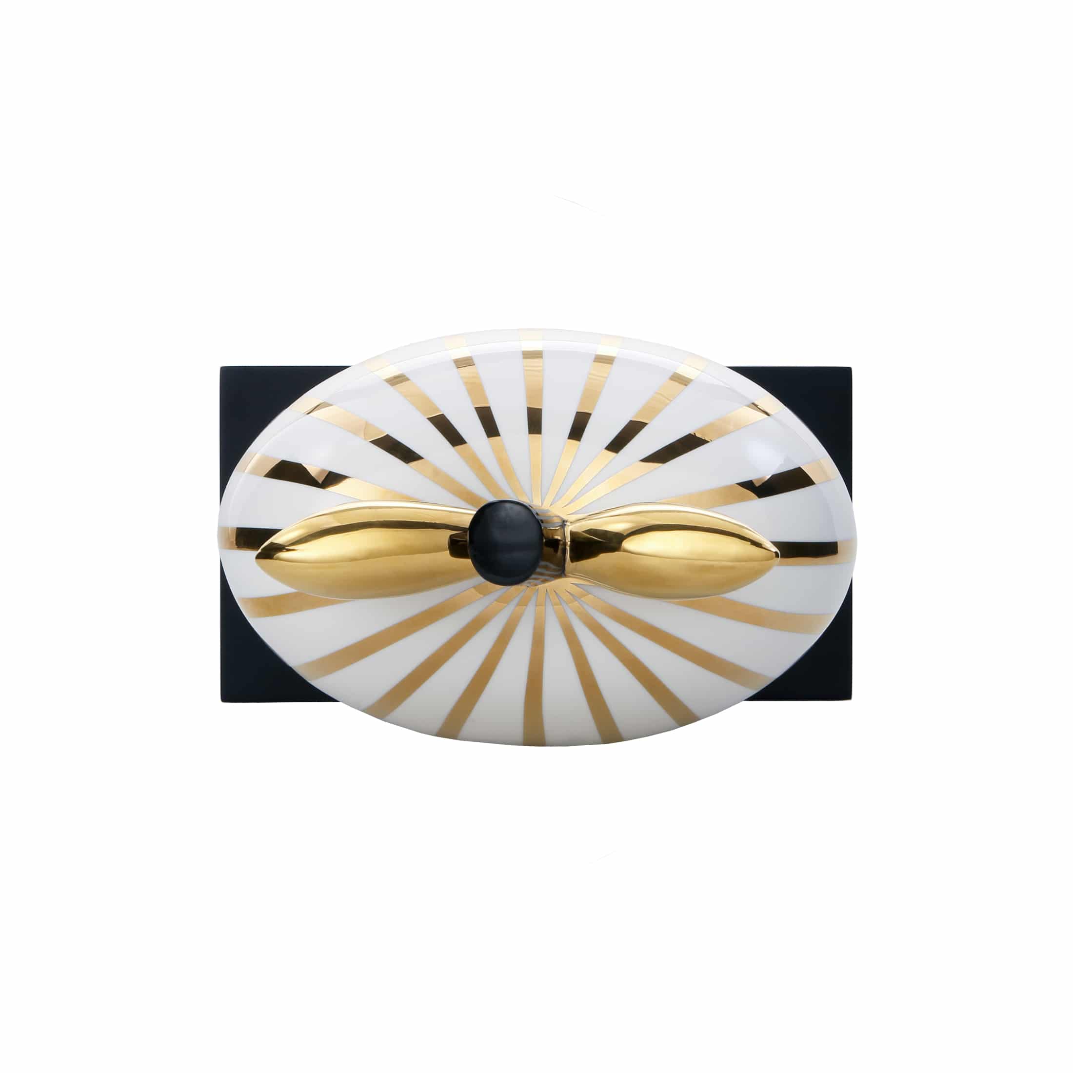 Goebel - Studio8 Golden Sunlight Äpple guld Limiterad utgåva 99 exemplar - Bild 3