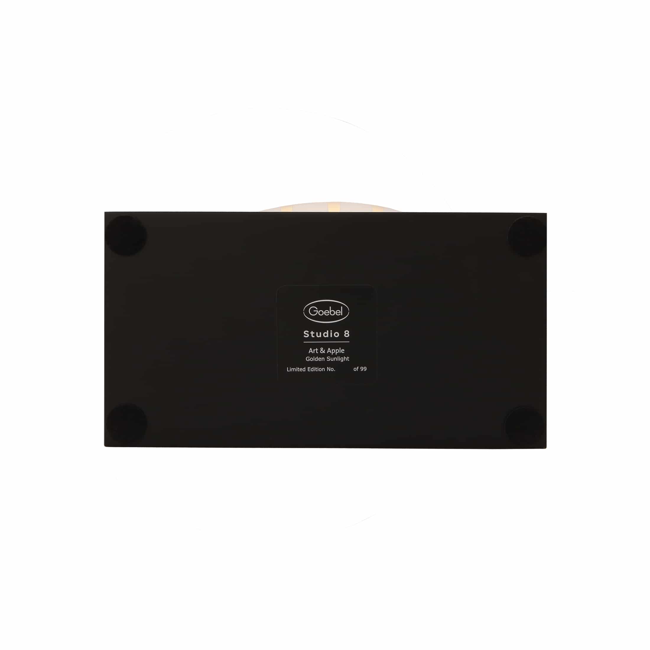 Goebel - Studio8 Golden Sunlight Äpple guld Limiterad utgåva 99 exemplar - Bild 4
