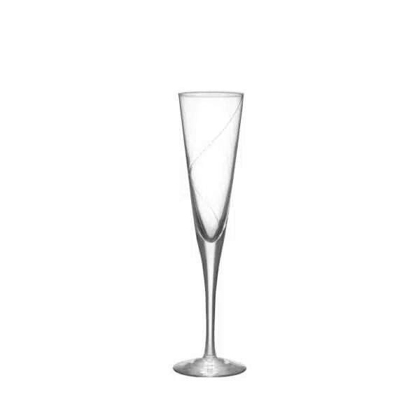 Kosta Boda - Line - Champagneglas i kristall 15 cl - Designer Anna Ehrner
