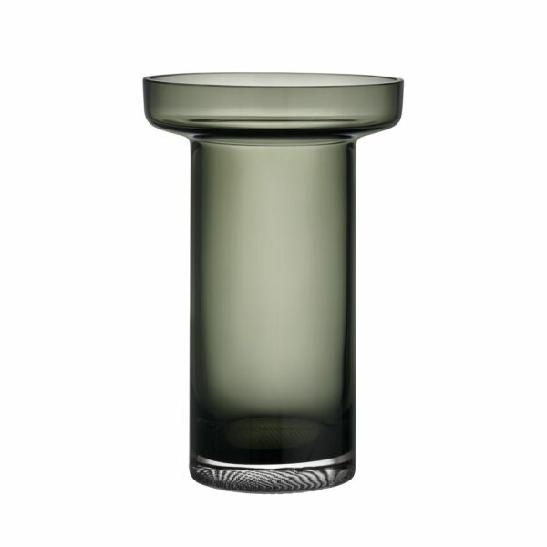 Kosta Boda - Limelight - Ros vas Rökgrå 230 mm Design Göran Wärff
