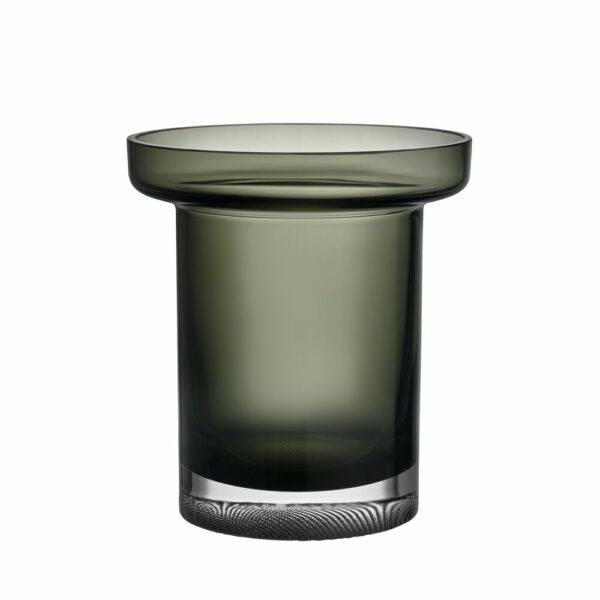 Kosta Boda - Limelight - Tulpanvas rökgrå 195mm Design Göran Wärff