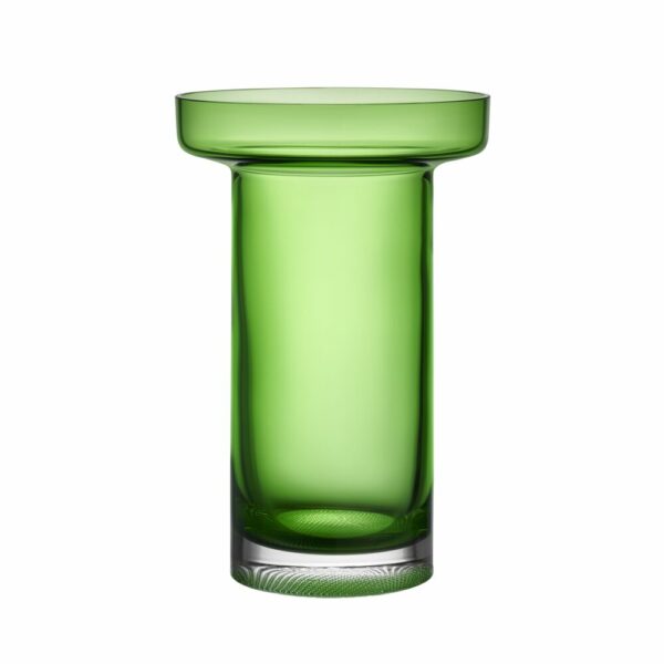 Kosta Boda - Limelight - Ros vas Grön 230 mm Design Göran Wärff