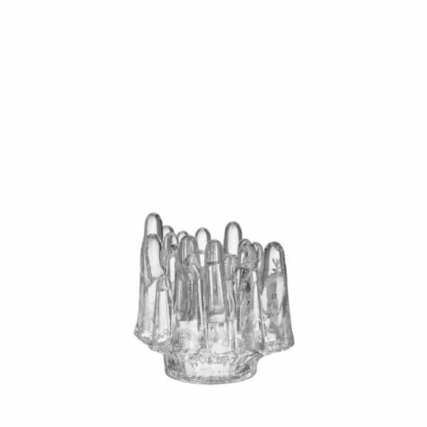 Kosta Boda - Polar - ljuslykta 112mm Klarglas Design Göran Wärff