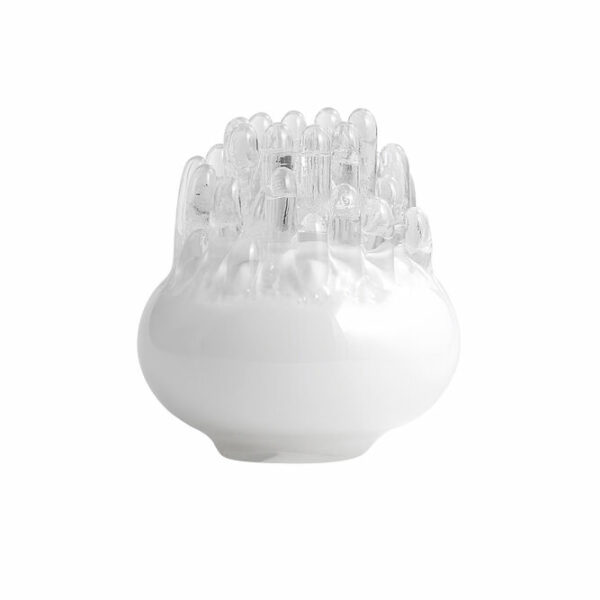 Kosta Boda - Polar - Konstglas / ljuslykta Klarglas 200mm Design Göran Wärff