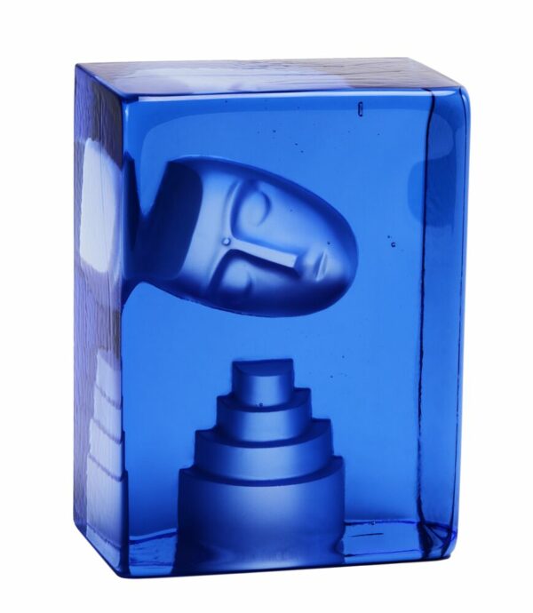 Kosta Boda - Konstglas - Azur - Dream blue BV AC-25 Bertil Vallien