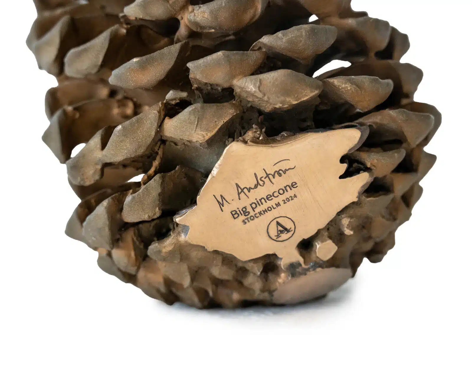 Brons Skulptur - Big pinecone Design Mikael Andström - Bild 4
