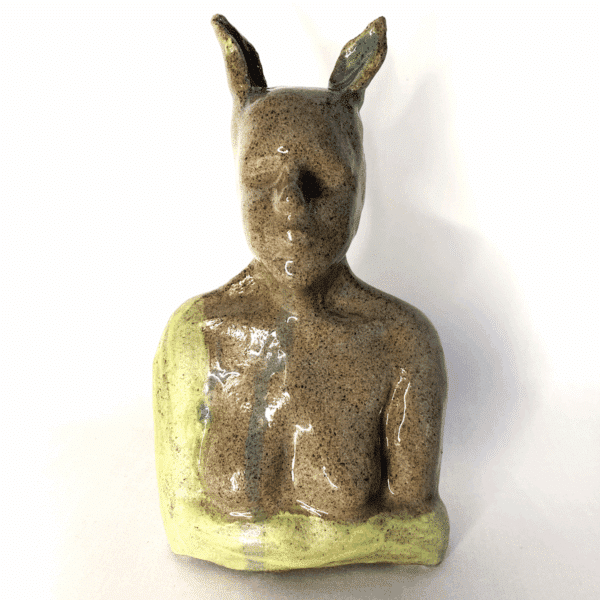 Stengods - Skulptur - The Rebel Lover - Unik Design Ylva Junfelt