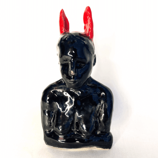 Stengods - Skulptur - Heart Keeper - Unik Design Ylva Junfelt