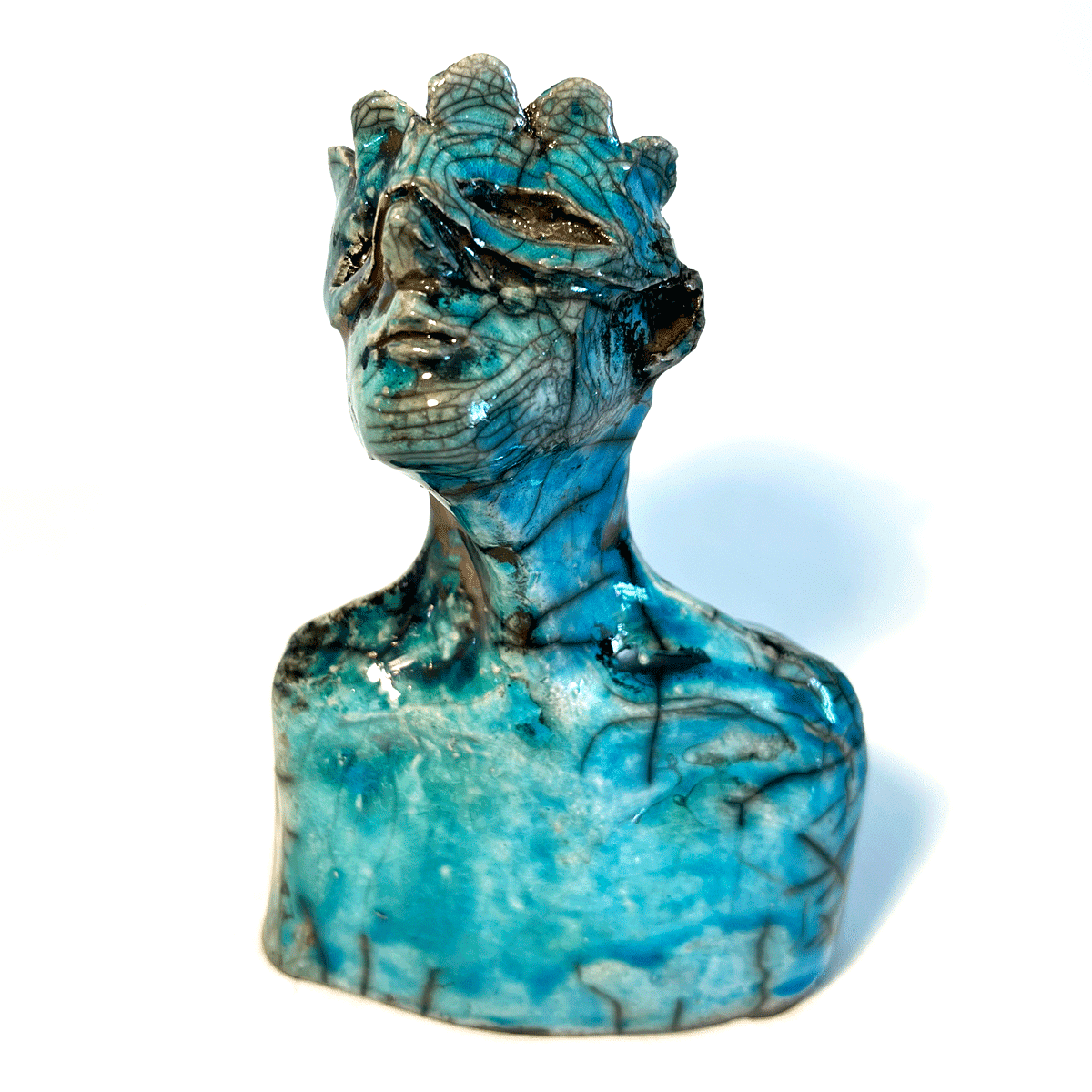 Stengods - Skulptur - The Protector - Unik Design Ylva Junfelt