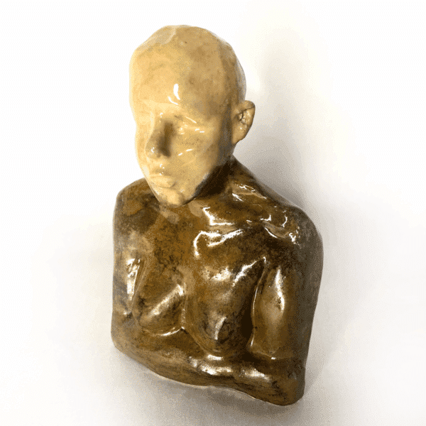 Stengods - Skulptur - Loyal Lover - Unik Design Ylva Junfelt