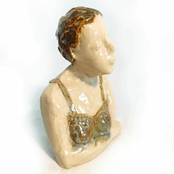 Stengods - Skulptur - Heartbound - Unik Design Ylva Junfelt