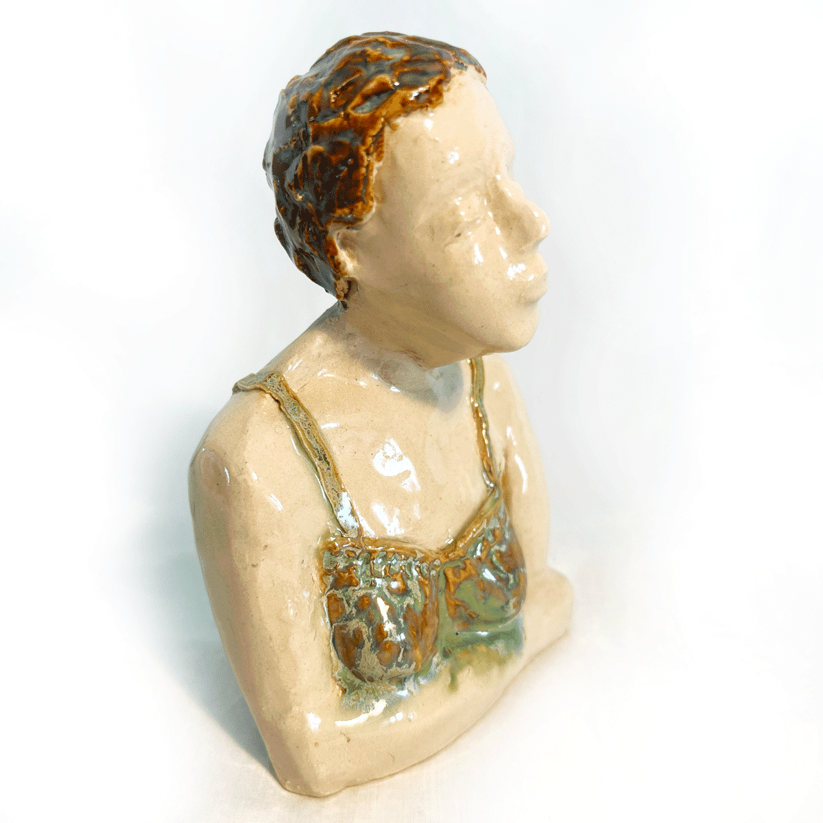 Stengods - Skulptur - Heartbound - Unik Design Ylva Junfelt