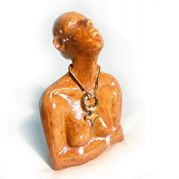 Stengods - Skulptur - Bold Embrace - Unik Design Ylva Junfelt