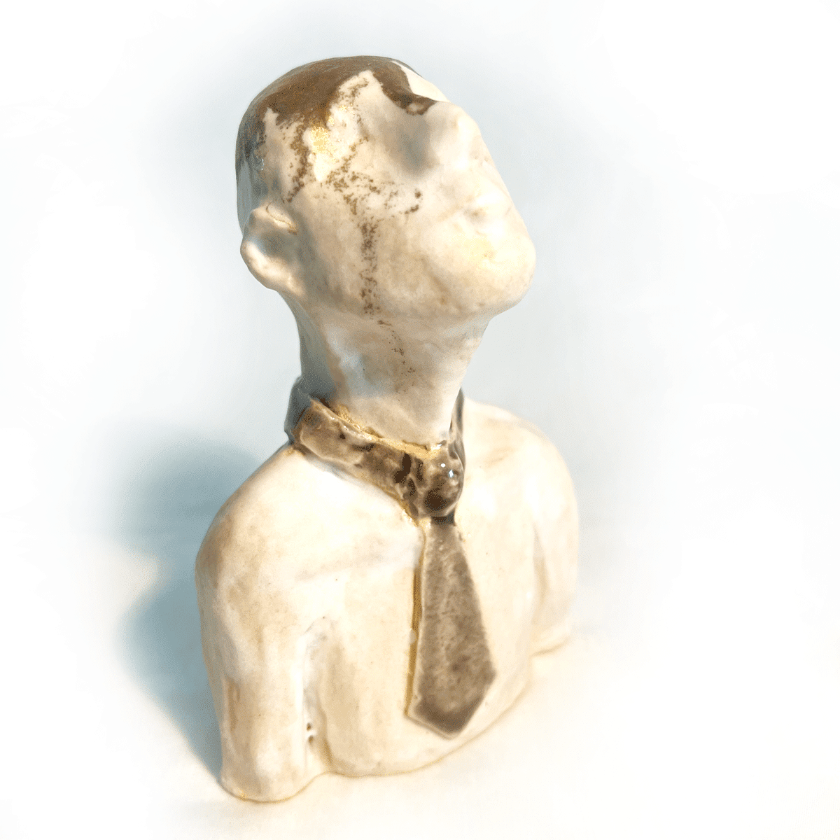 Stengods - Skulptur - Golden Spirit - Unik Design Ylva Junfelt