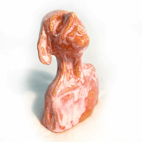 Stengods - Skulptur - Pink Spirit - Unik Design Ylva Junfelt