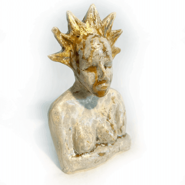 Stengods - Skulptur - Guardian of Light - Unik Design Ylva Junfelt