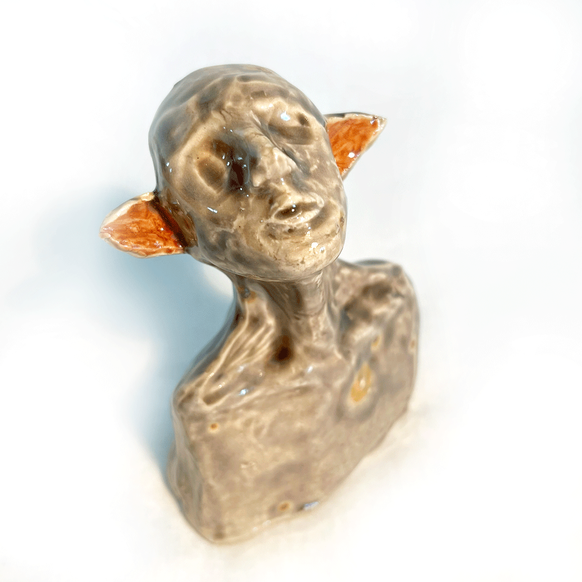 Stengods - Skulptur - Ironheart - Unik Design Ylva Junfelt