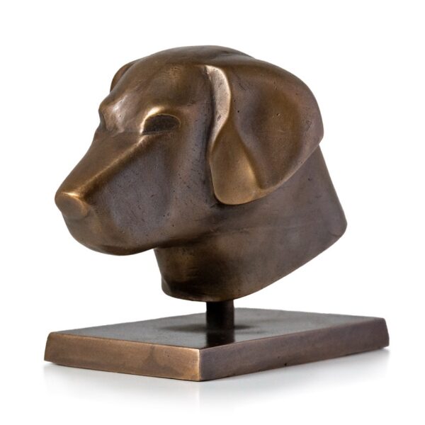 Brons Skulptur - Golden Retriever - Vad gör duuu - Nr 4 Design Mikael Andström