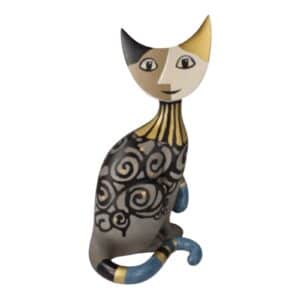 Goebel – Katten Alessio limiterad utgåva 10000 ex, stengodsfigur – design Rosina Wachtmeister