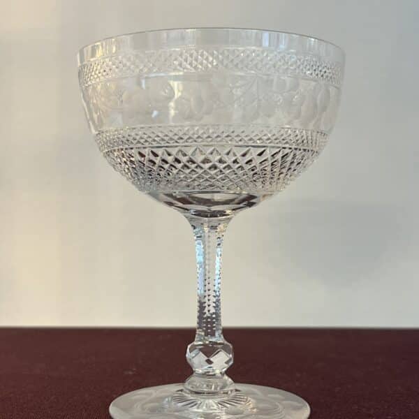 Kosta boda - Tre Rosor - Champagne / Coupe glas Design Lars Kjellander