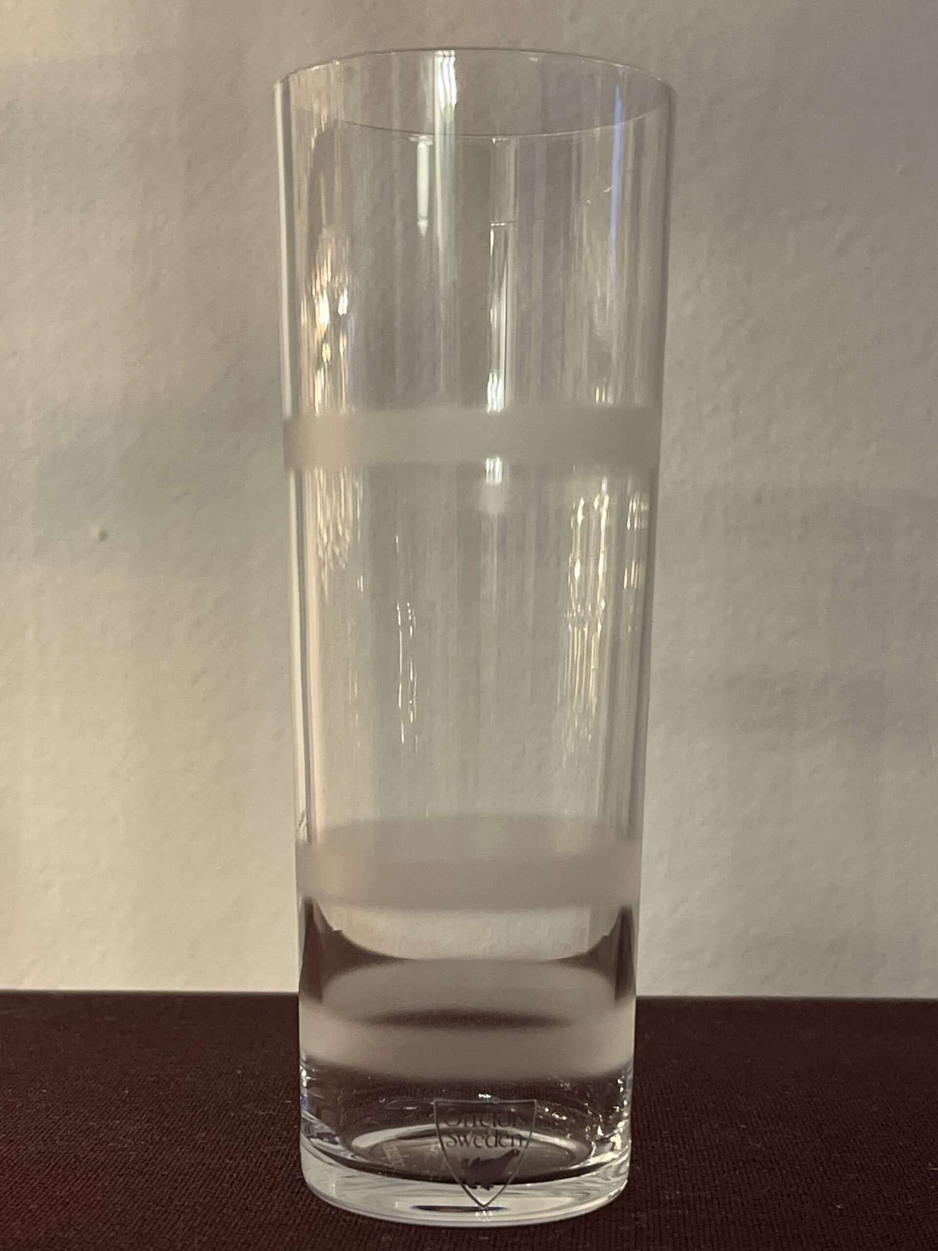 Orrefors  - Slowfox - Champagne glas Design Ingegerd R&aring;man