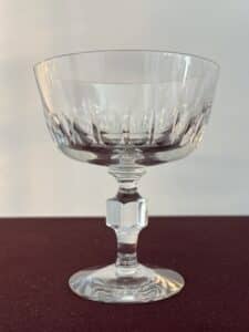 Kosta Boda Melodi / Melody – champagneglas coupe i kristall – design Fritz Kallenberg – vintage