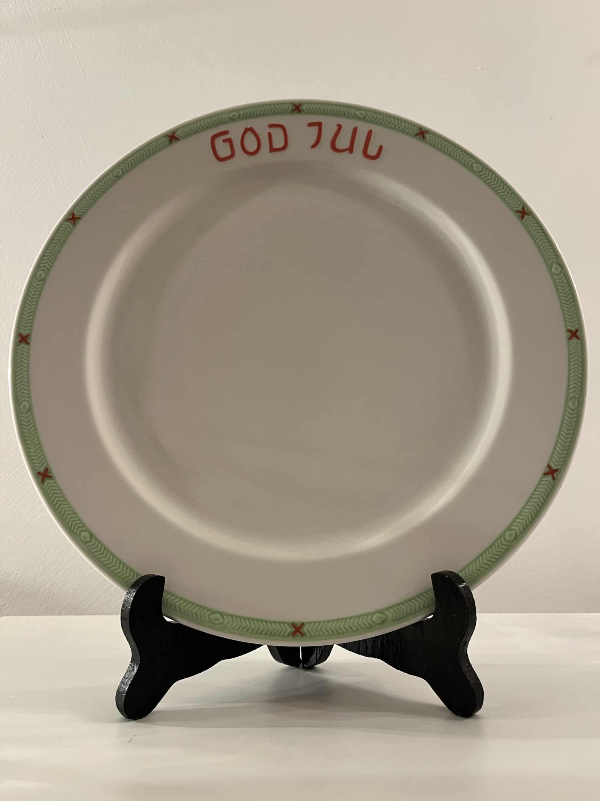 Gustavsberg - God Jul - Stor Mat Tallrik Design - Bild 4