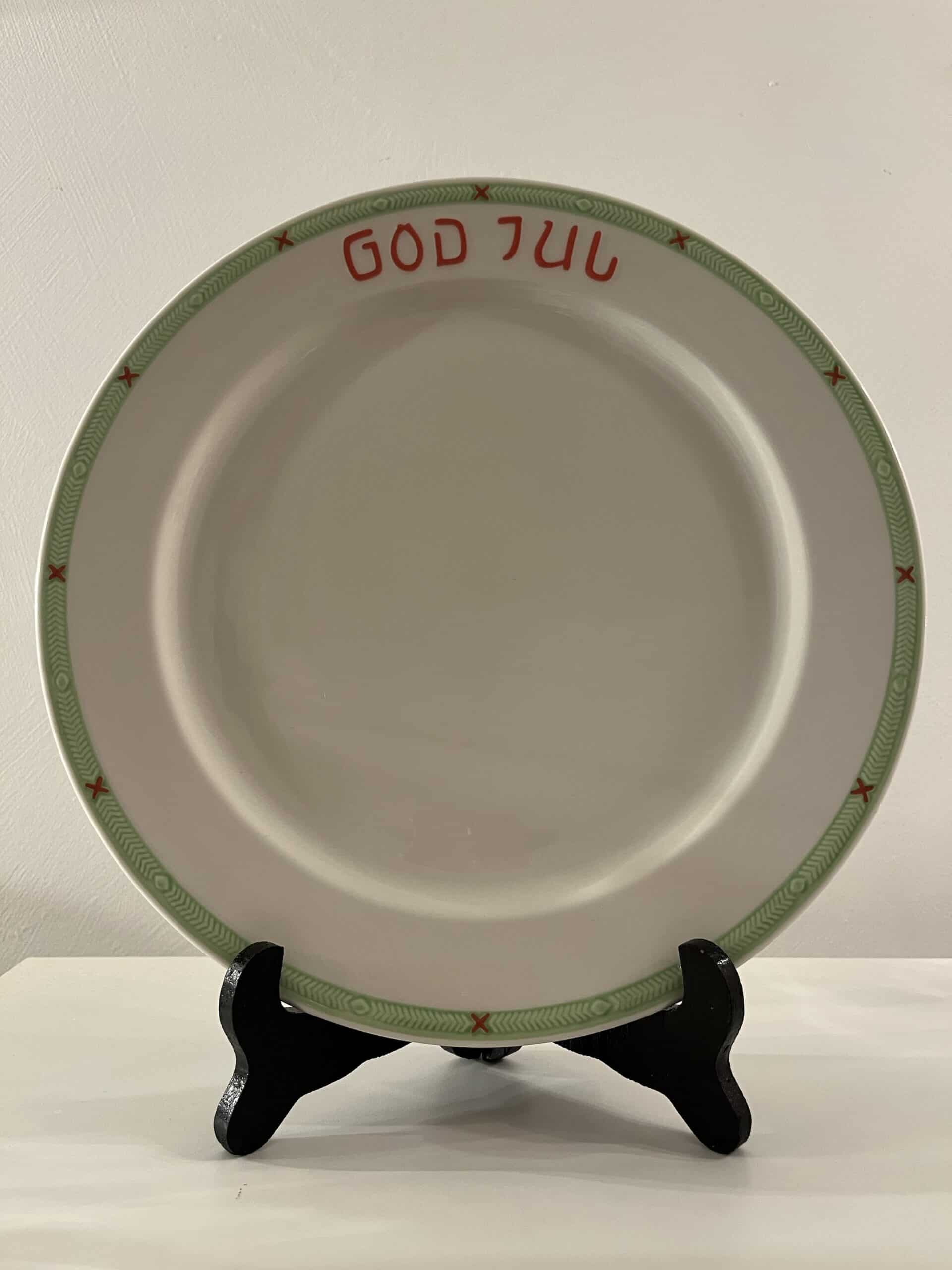 Gustavsberg - God Jul - Stor Mat Tallrik Design - Bild 2