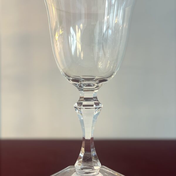 Orrefors -  Gustav Adolf - Röd Vinglas Design Nils Landberg