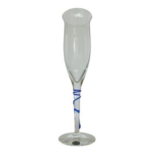 Reijmyre Cordon Blue – champagneglas i kristall – design Tore Wretman – vintage