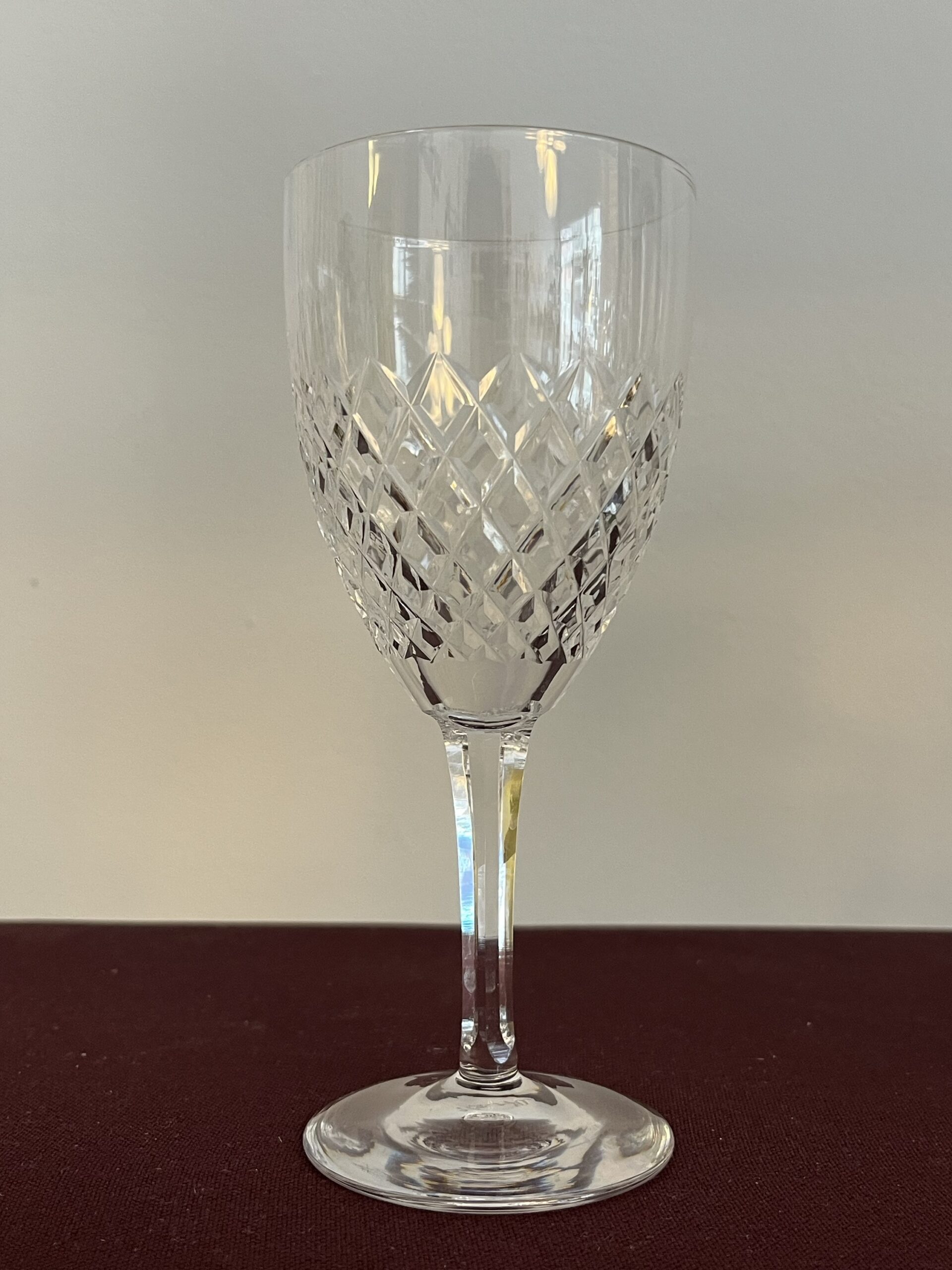 Kosta Boda - Blues - Röd Vinglas Design Vicke Lindstrand