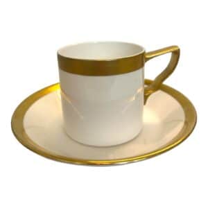 Rörstrand Nobel – kaffekopp med fat – design Karin Björquist – vintage