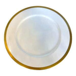 Rörstrand - Nobel - Mat Tallrik 31 cm med Guldrand Designer Karin Björquist