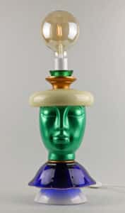 Retrofrun – lampskulptur, Bohem bordslampa – design Cecilia Davidsson Berg