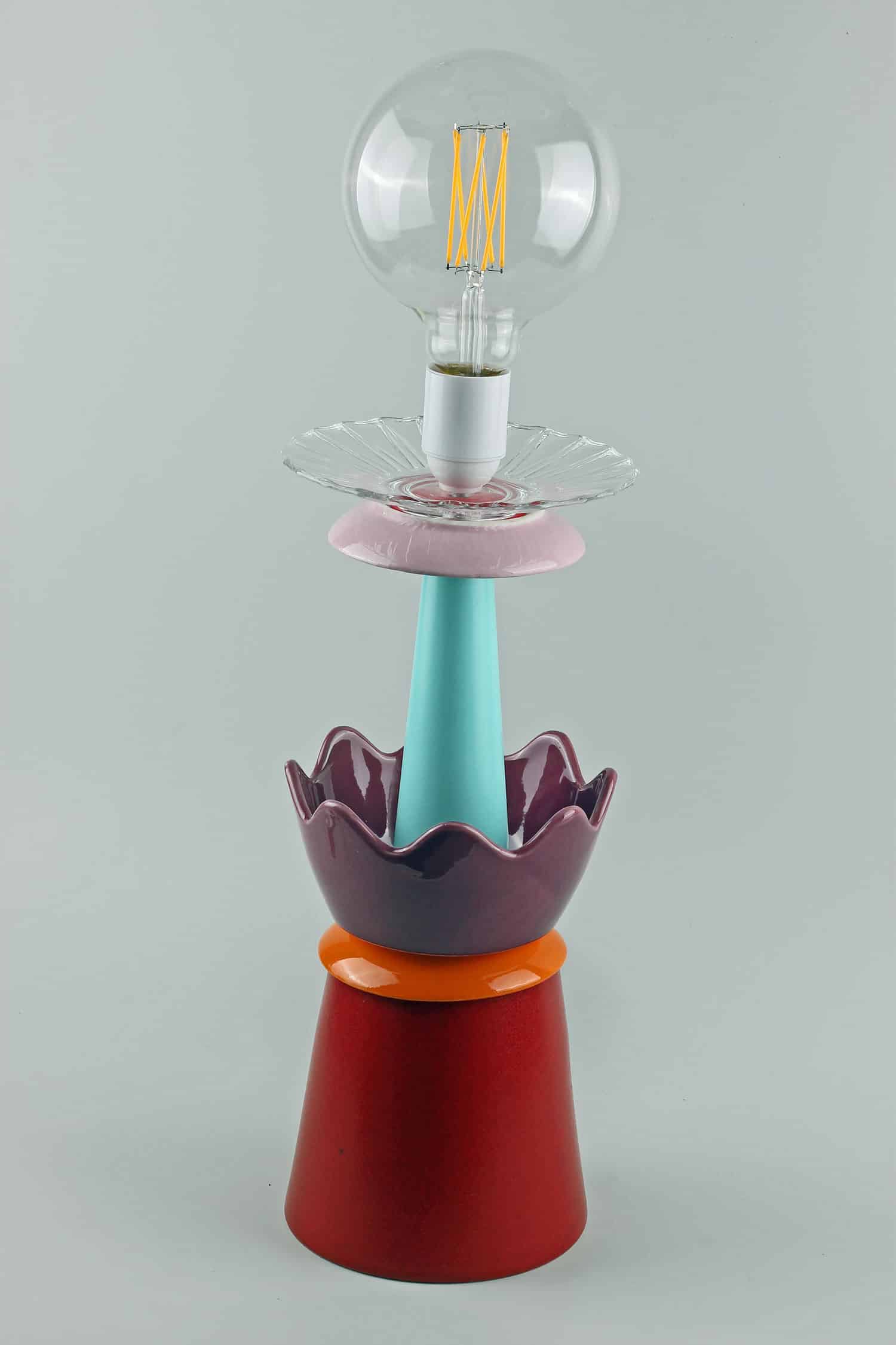 Lampskulptur - Lysande Utsikter / View from the top Design Cecilia Davidsson Berg