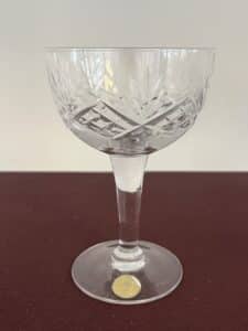 Kosta Boda Helga – champagneglas coupe i kristall – design Fritz Kallenberg – vintage