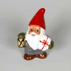 Rolf Berg - Tomte med Lykta & Paket H 10 cm Designer Rolf Berg