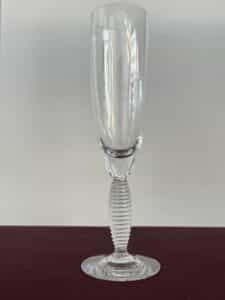 Kosta Boda Epoque – champagneglas i kristall klar – design Anna Ehrner – vintage